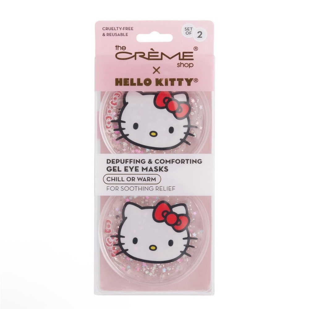 Creme Shop x Hello Kitty Reusable Gel Eye Masks 2 Pack